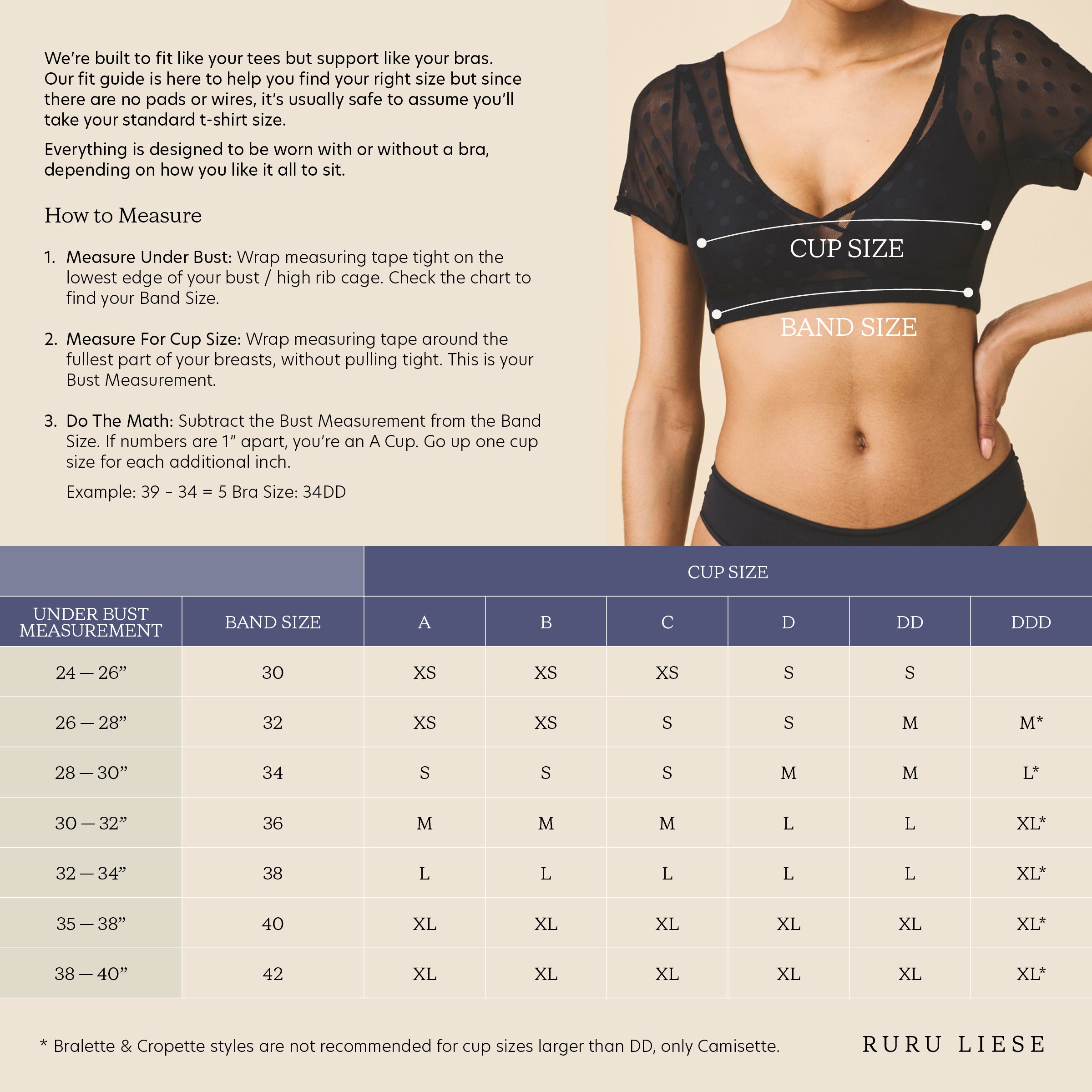Product Size Guide